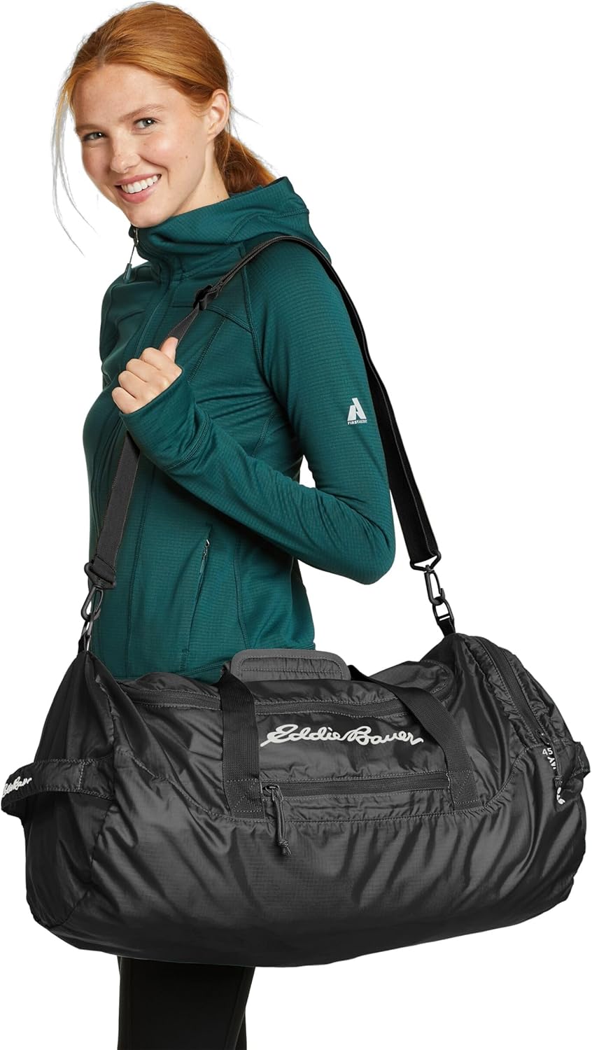Stowaway Packable Duffel Bag, 45L, Dark Smoke