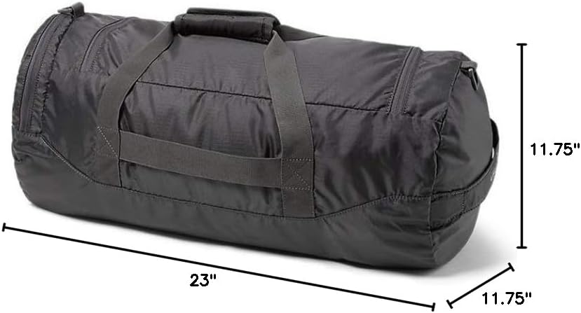 Stowaway Packable Duffel Bag, 45L, Dark Smoke