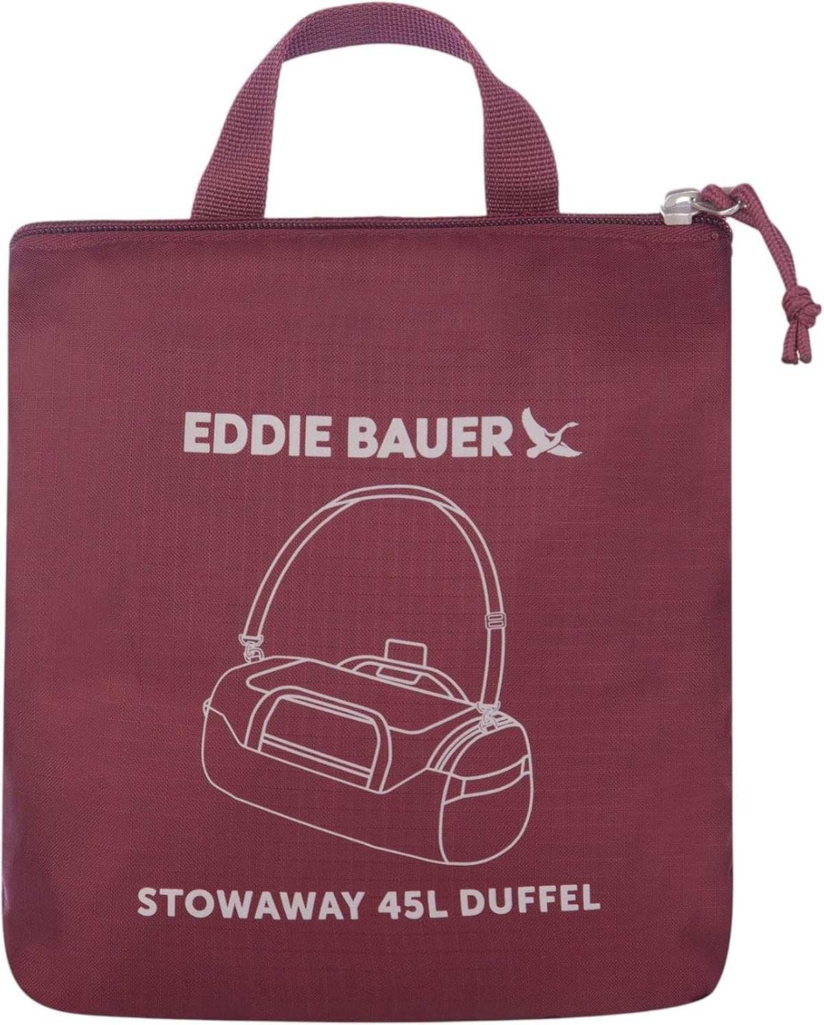 Stowaway Packable Duffel Bag, 45L, Dark Smoke