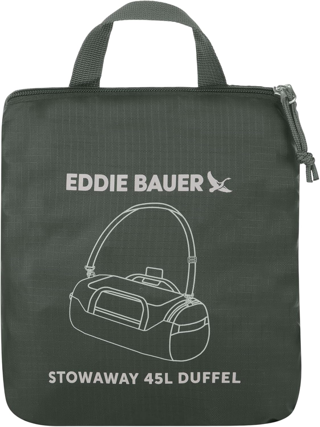 Stowaway Packable Duffel Bag, 45L, Dark Smoke