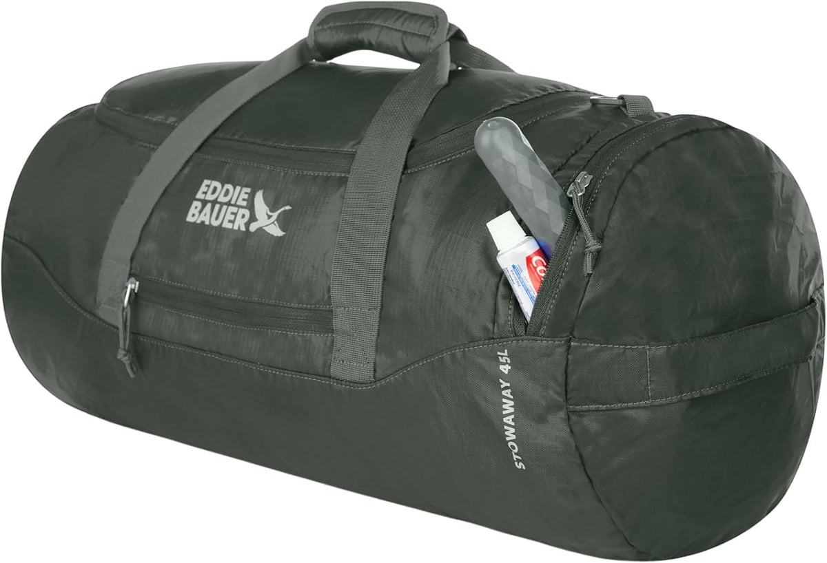 Stowaway Packable Duffel Bag, 45L, Dark Smoke