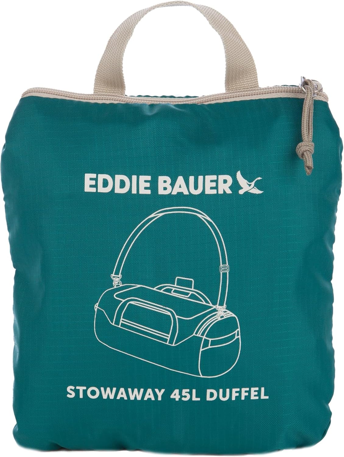 Stowaway Packable Duffel Bag, 45L, Dark Smoke
