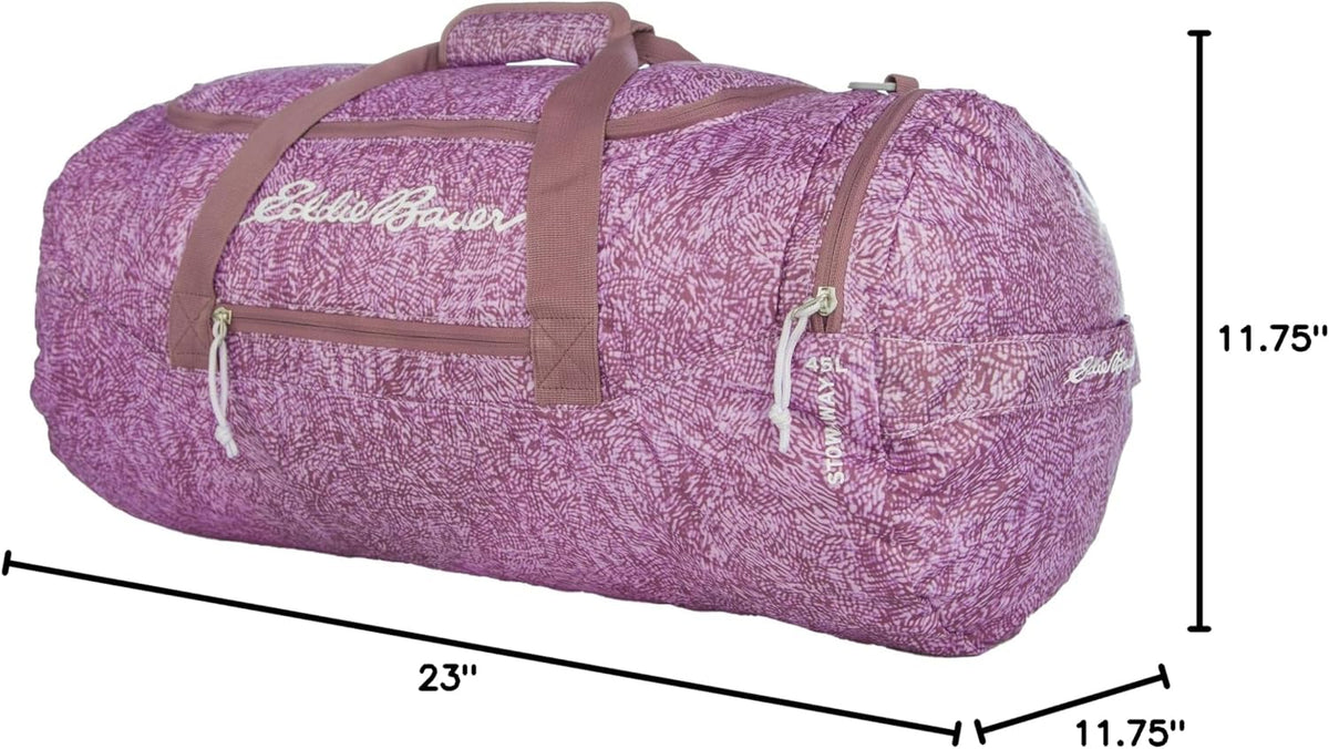 Stowaway Packable Duffel Bag, 45L, Dark Smoke