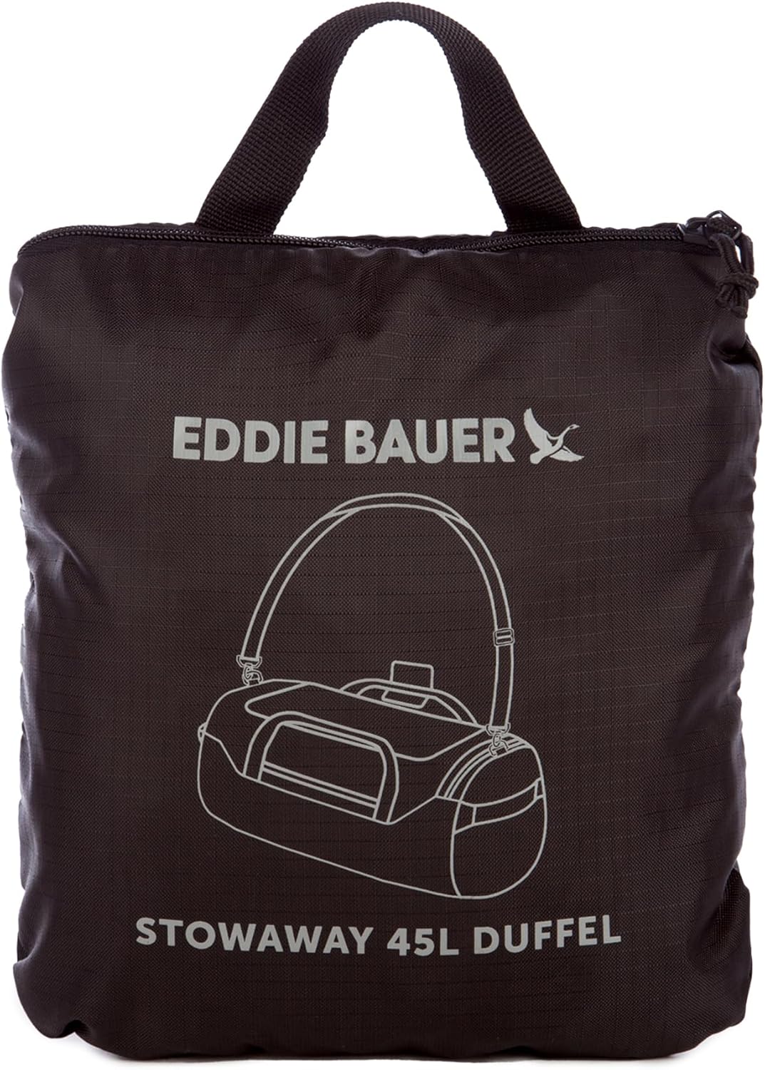 Stowaway Packable Duffel Bag, 45L, Dark Smoke