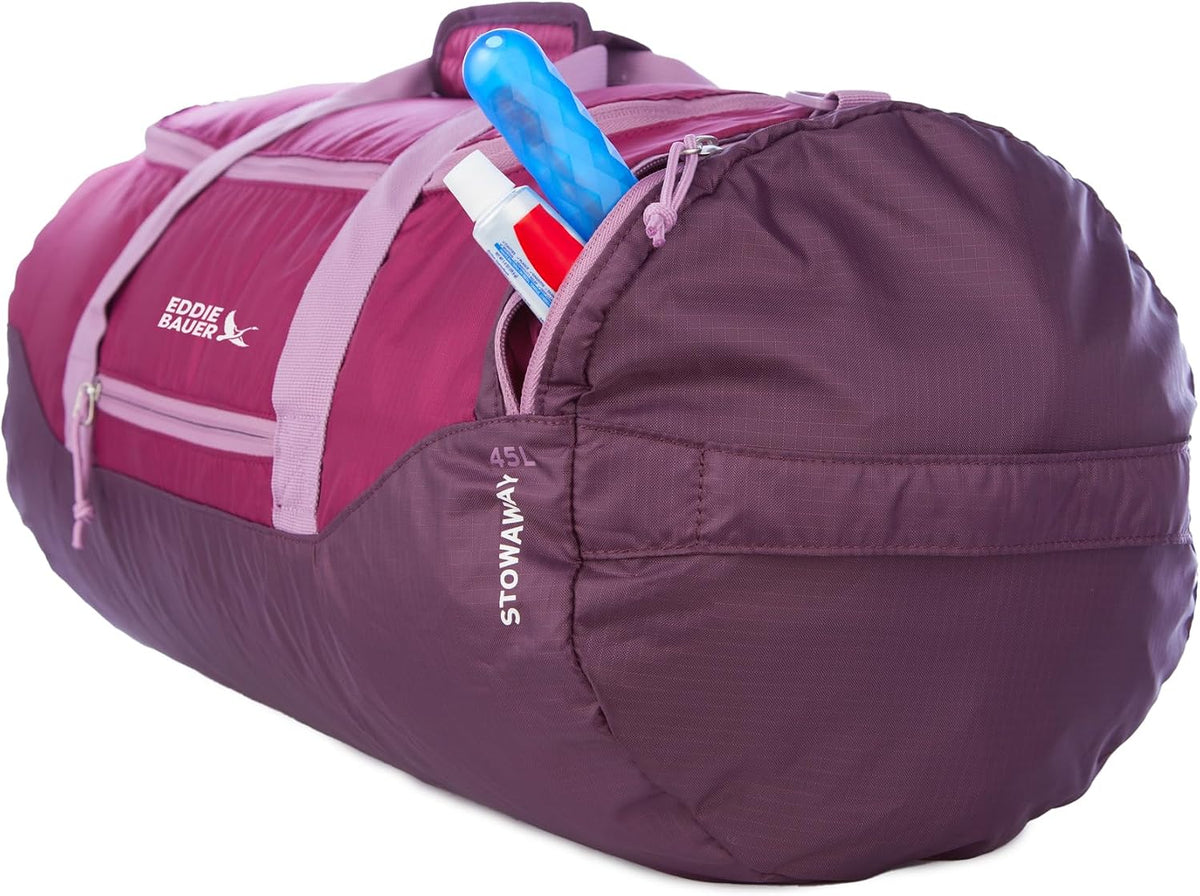 Stowaway Packable Duffel Bag, 45L, Dark Smoke