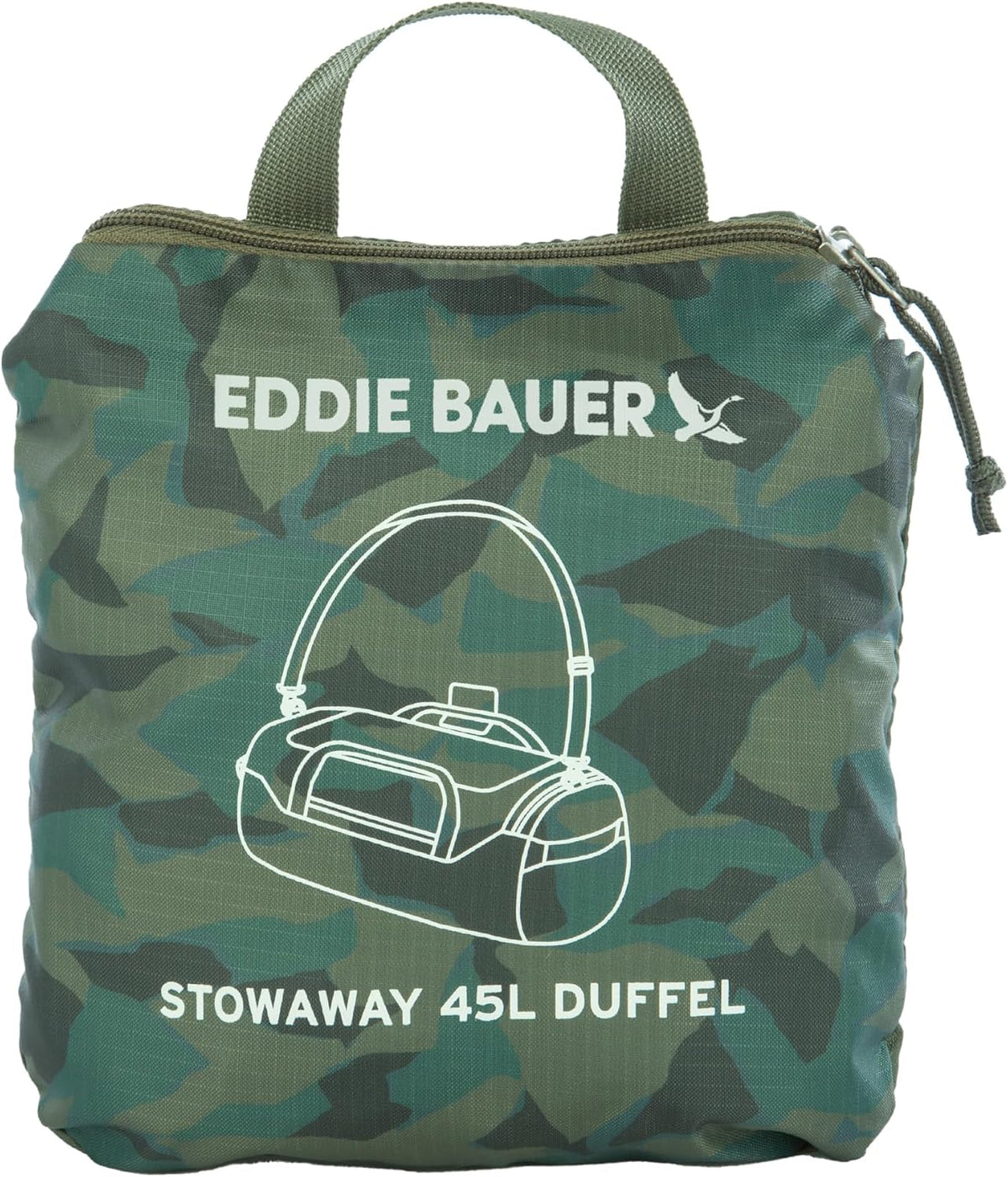 Stowaway Packable Duffel Bag, 45L, Dark Smoke