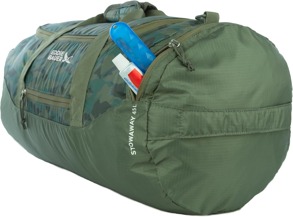 Stowaway Packable Duffel Bag, 45L, Dark Smoke