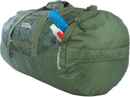 Stowaway Packable Duffel Bag, 45L, Dark Smoke