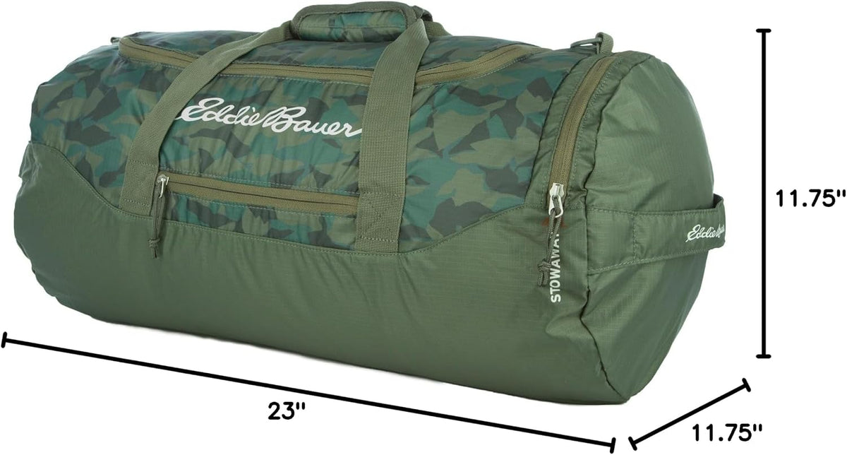 Stowaway Packable Duffel Bag, 45L, Dark Smoke