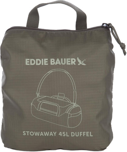 Stowaway Packable Duffel Bag, 45L, Dark Smoke
