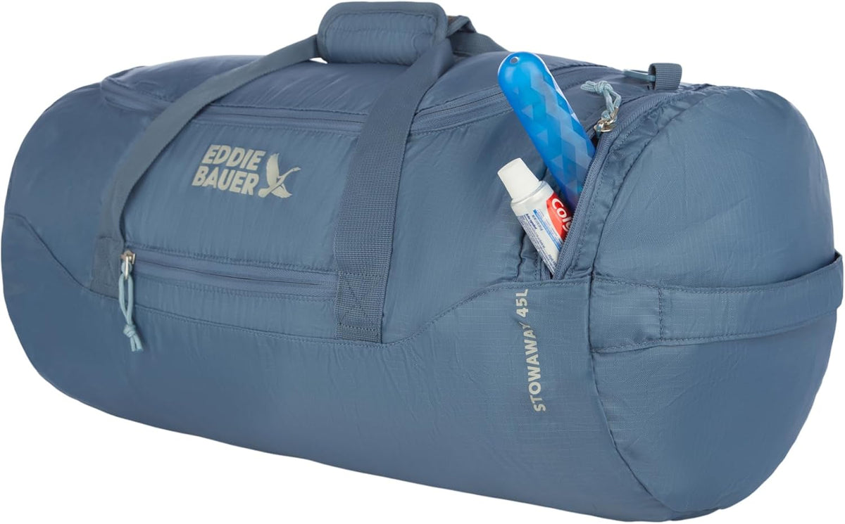 Stowaway Packable Duffel Bag, 45L, Dark Smoke