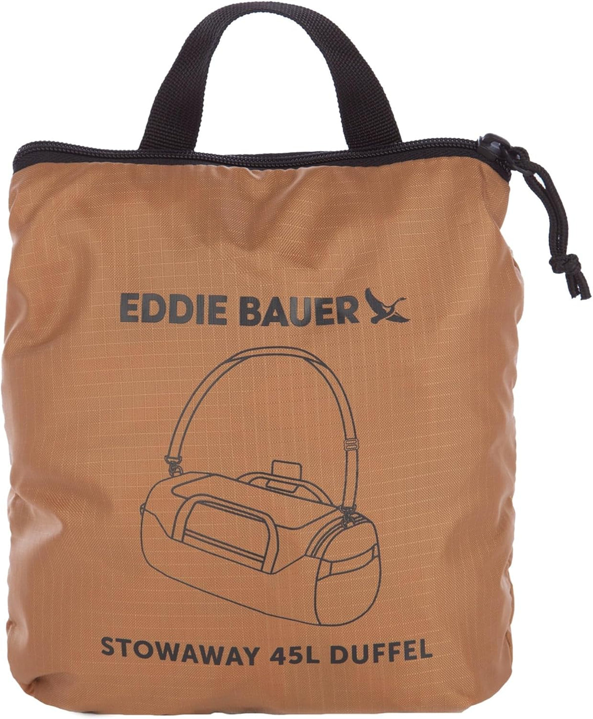 Stowaway Packable Duffel Bag, 45L, Dark Smoke