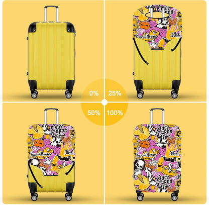 Suitcase Covers for Luggage 3 Pack 0.4mm Heavy Duty Clear PVC Waterproof