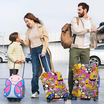 Suitcase Covers for Luggage 3 Pack 0.4mm Heavy Duty Clear PVC Waterproof