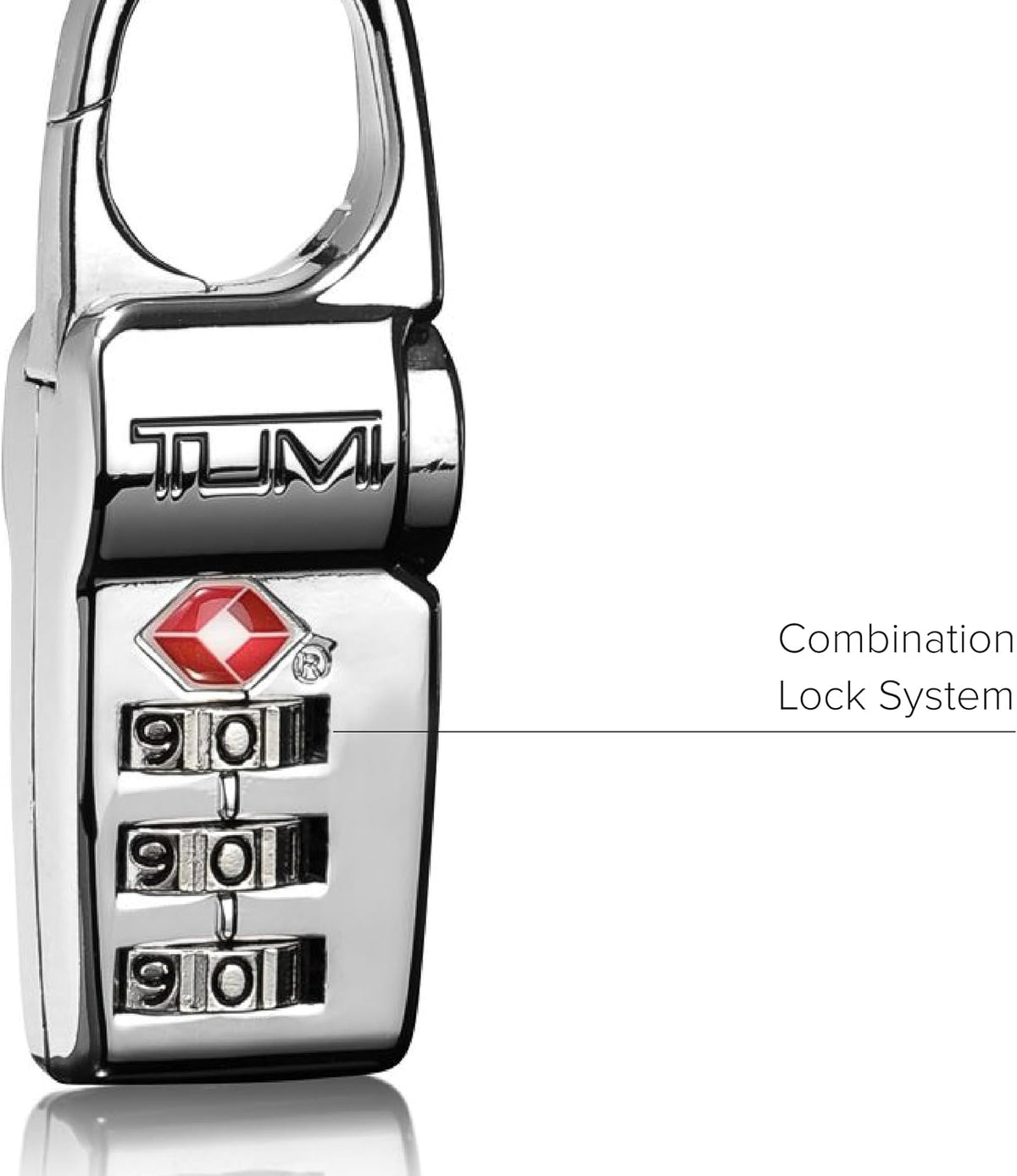 TSA Lock Box - Combination Lock for Luggage & Backpack - TSA-Approved Locks - Travel Security Accessories - Set of 3 - Black/Silver/Red