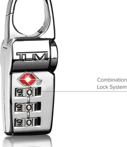 TSA Lock Box - Combination Lock for Luggage & Backpack - TSA-Approved Locks - Travel Security Accessories - Set of 3 - Black/Silver/Red