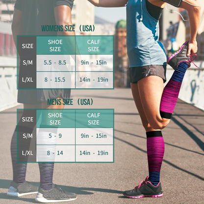 Laite Hebe 3 Pack Medical Compression Sock-Compression Sock For Women and Men Circulation -Best for Running,Nursing,Athletic Sports