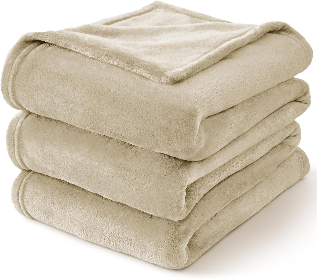 Fleece Blanket Soft Plush Throw for Couch Black 50"x60" - Colors A