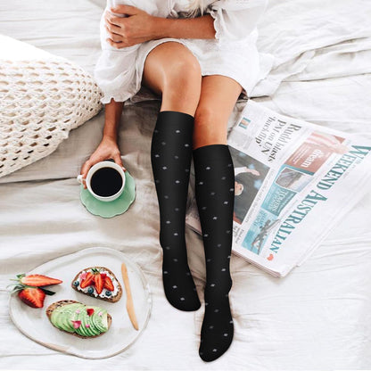 6 Pack Copper Compression Socks for Women and Men Circulation-Best Support for Medical,Running,Nursing,Athletic - Colors B
