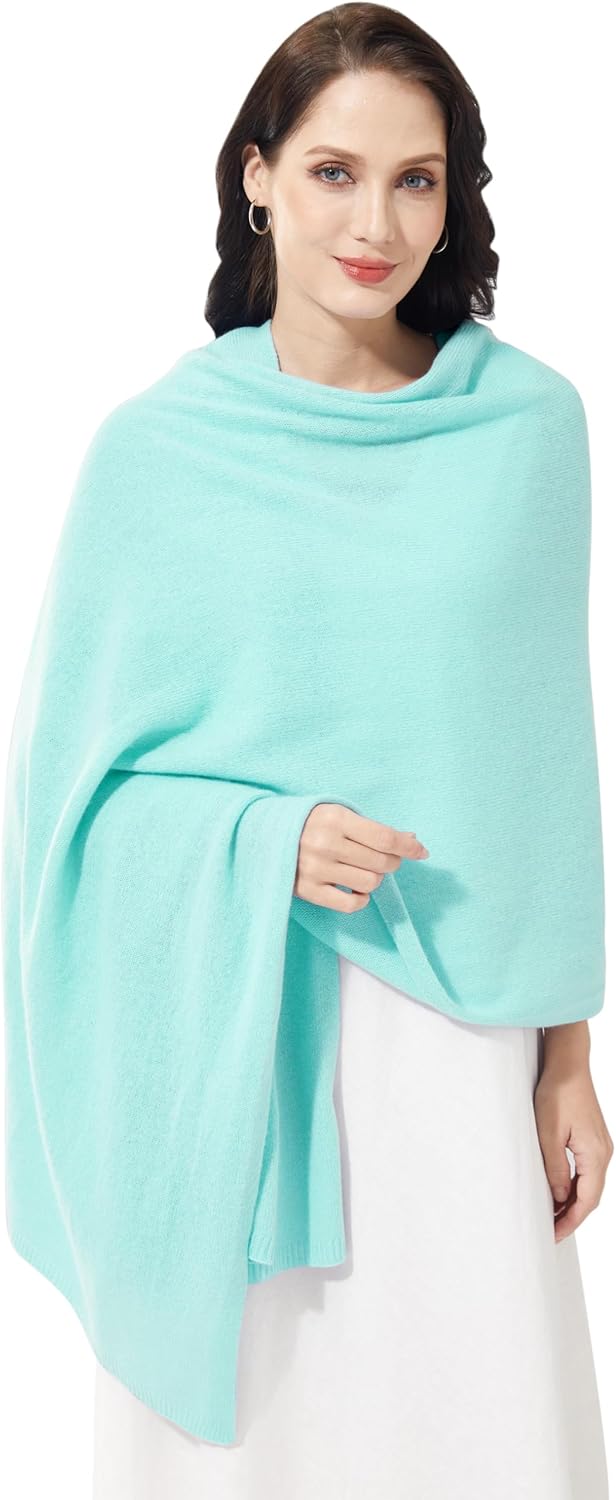 Soft Cashmere Blend Wrap Chic Scarf Stole for Women Wayfarer Travel Extra Large 87"x28" - Colors B
