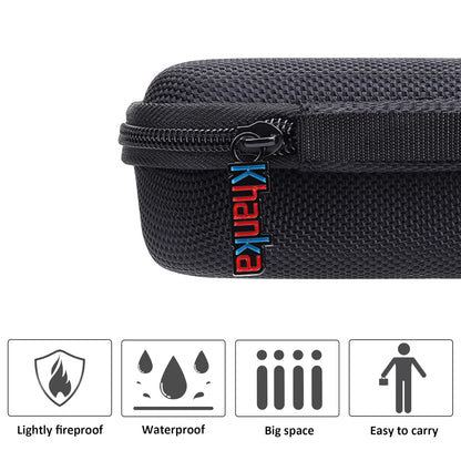 Khanka Hard Travel Case replacement for WEISHI Double Edge Safety Razor/Merkur Long Handled Safety Razor