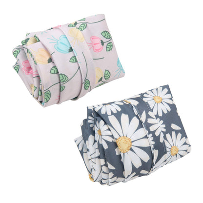 ALVA ALVABABY 3pcs Baby Cloth Diaper Wet/Dry Bags|Waterproof Reusable with Two Pockets|Travel, Beach, Pool, Daycare, Soiled Baby Items,Yoga,Gym Bag for Swimsuits or Wet Clothes 3L-ZM09 - Colors A