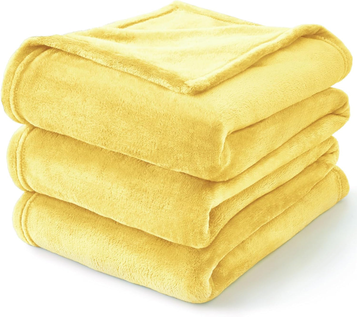 Fleece Blanket Soft Plush Throw for Couch Black 50"x60" - Colors A