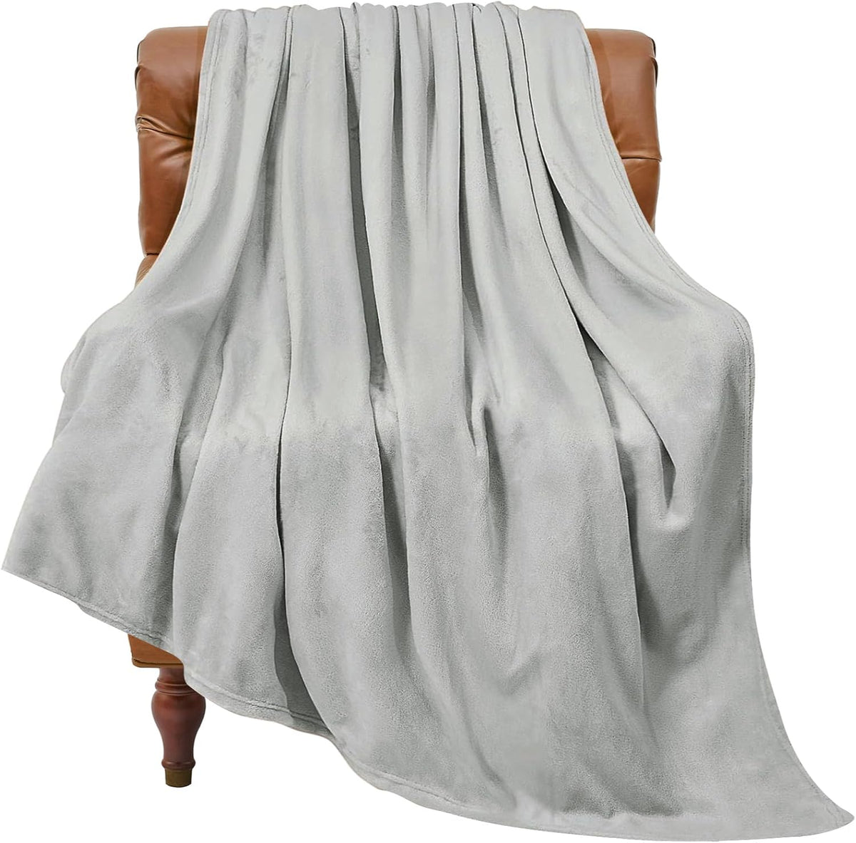 BEDELITE Fleece Blanket Black Throw Blankets for Couch & Bed, Luxury Plush Cozy Fuzzy Blanket 50x60 inches, Super Soft Warm Lightweight Throw Blanket for Travel Camping - Colors B