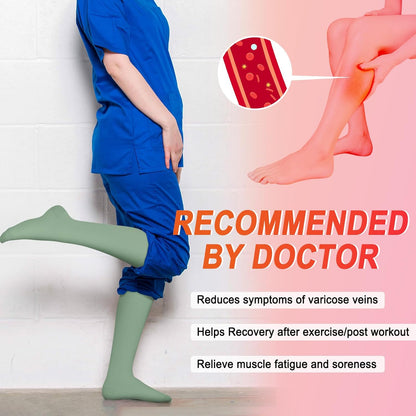 4 Pairs Compression Socks for Women Circulation-Best Support for Nurses,Running,Athletic,Travel