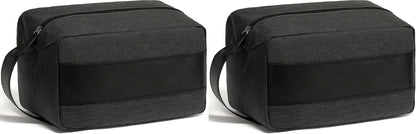 Vorspack Toiletry Bag for Men - Water Resistant Travel Bag for Toiletries, Accessories, Travel Essentials, Gifts - Black
