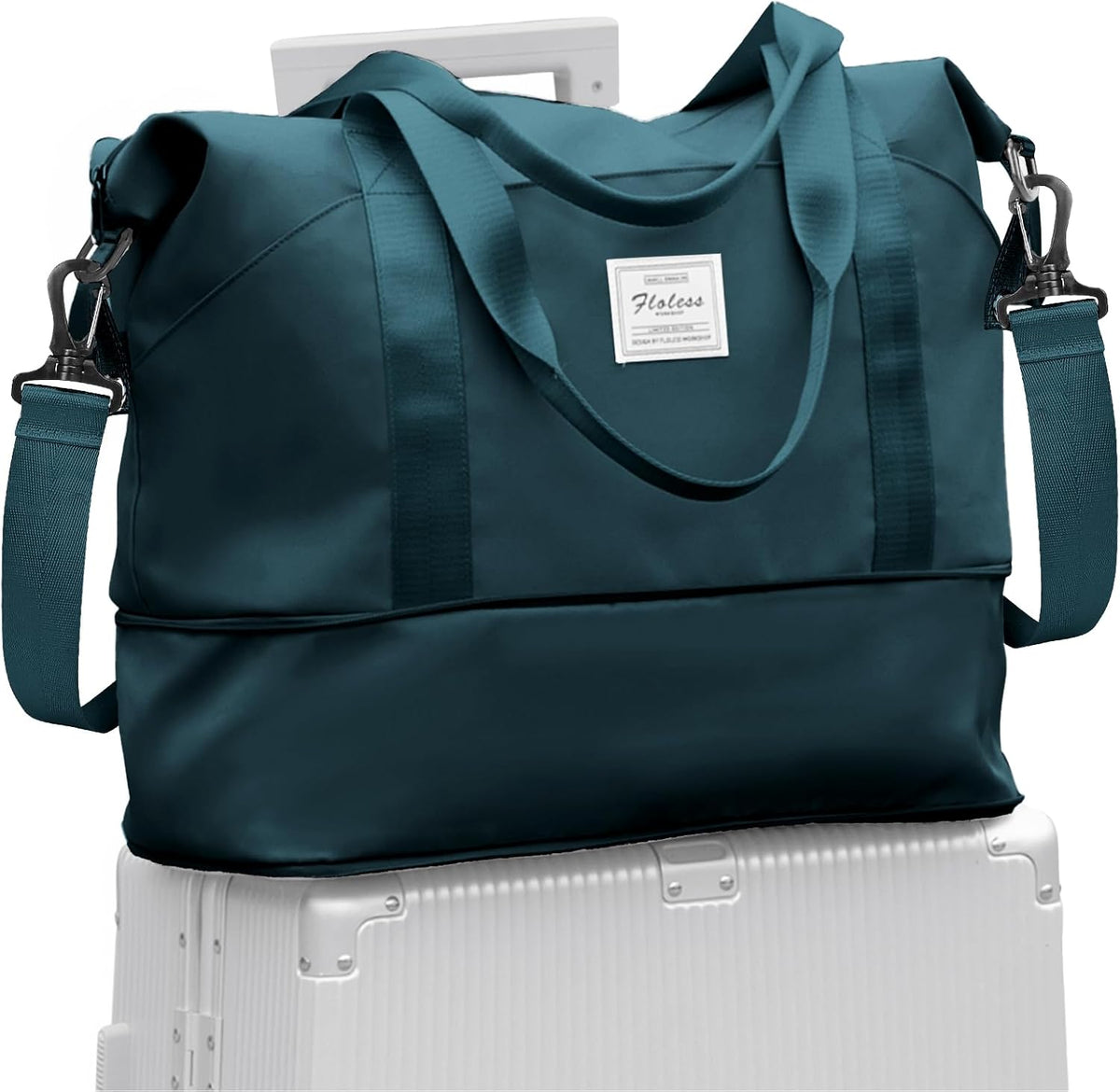 Travel Duffel Bag, Sports Tote Gym Bag, Shoulder Weekender Overnight Bag for Women - Colors A