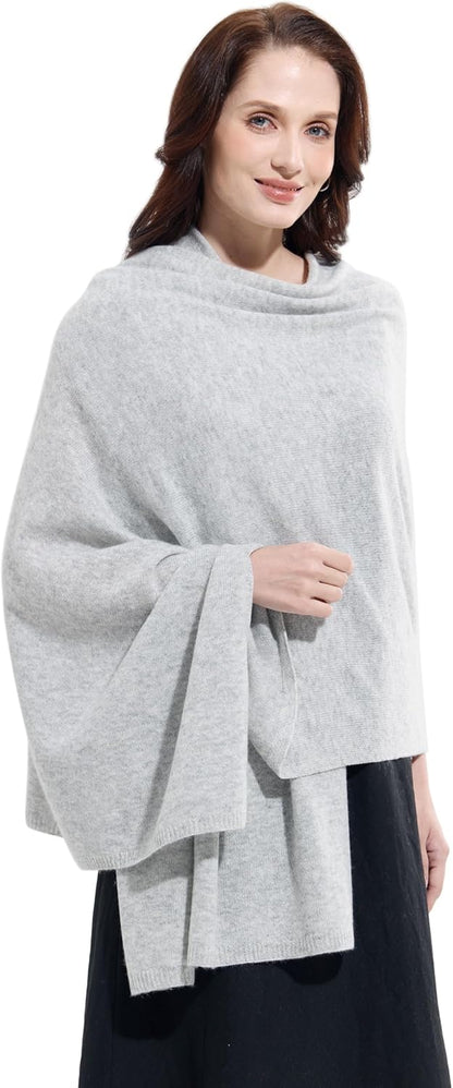 Soft Cashmere Blend Wrap Chic Scarf Stole for Women Wayfarer Travel Extra Large 87"x28" - Colors A