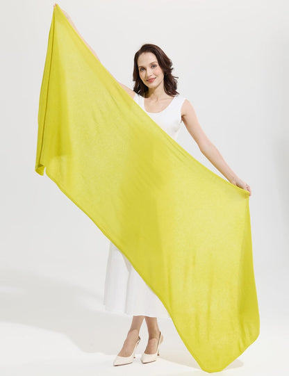 Soft Cashmere Blend Wrap Chic Scarf Stole for Women Wayfarer Travel Extra Large 87"x28" - Colors B