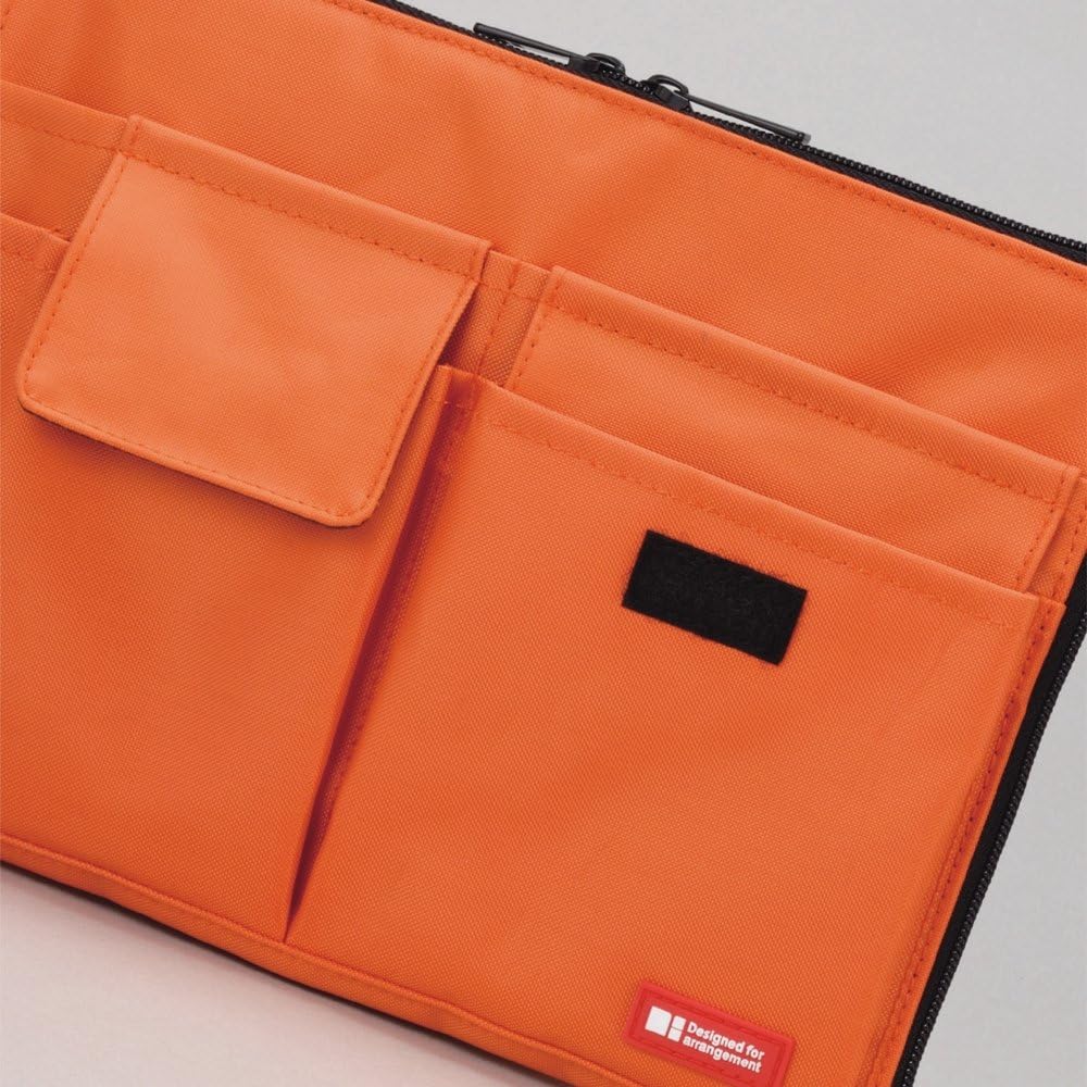 LIHITLAB Laptop Sleeve with Storage Pockets (Bag-in-Bag), 10 x 13.8 Inches, Black (A7554-24)