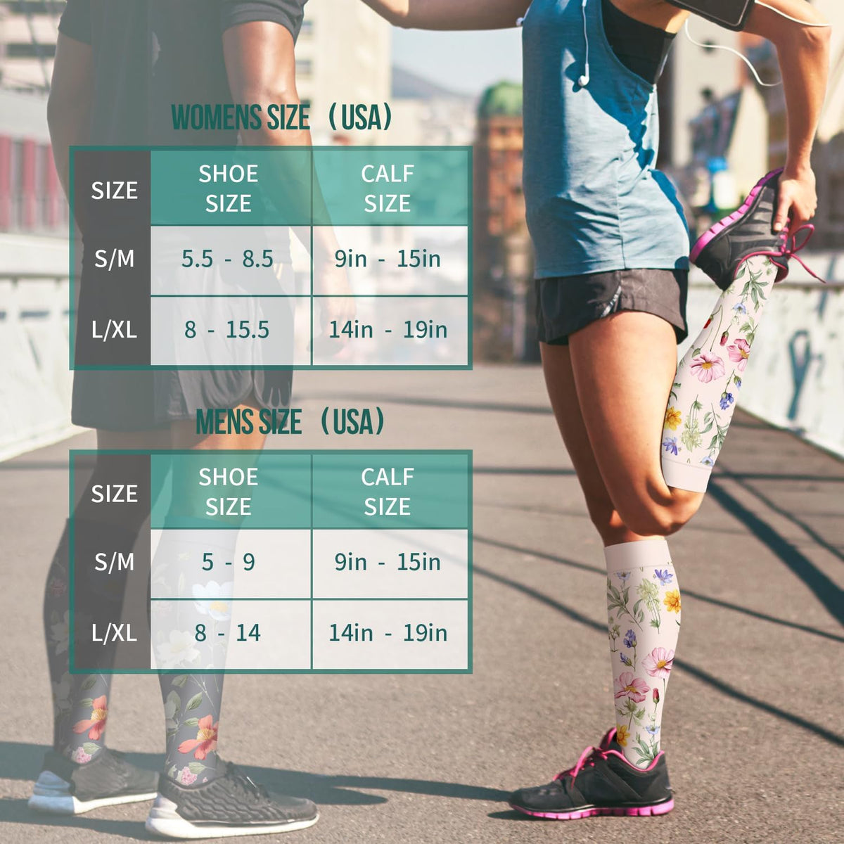 Laite Hebe 3 Pack Medical Compression Sock-Compression Sock For Women and Men Circulation -Best for Running,Nursing,Athletic Sports
