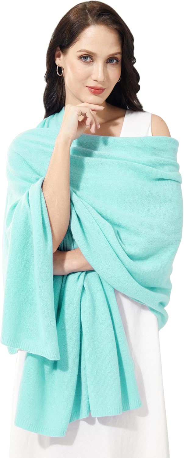 Soft Cashmere Blend Wrap Chic Scarf Stole for Women Wayfarer Travel Extra Large 87"x28" - Colors B