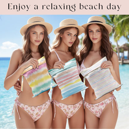 Wet Bag, Wet Dry Bag, Waterproof Bag, Swimsuit, Beach Bag, Wet Bag for Pool, Beach, Diapers, Nanobag, Cruise Ship Essentials, Starfish Accessories Travel Essentials for Women