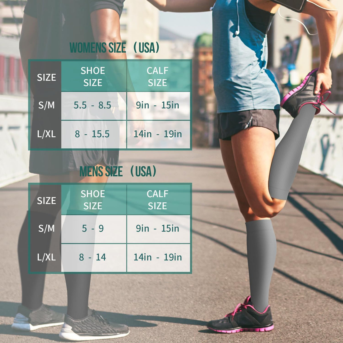 Laite Hebe 3 Pack Medical Compression Sock-Compression Sock For Women and Men Circulation -Best for Running,Nursing,Athletic Sports