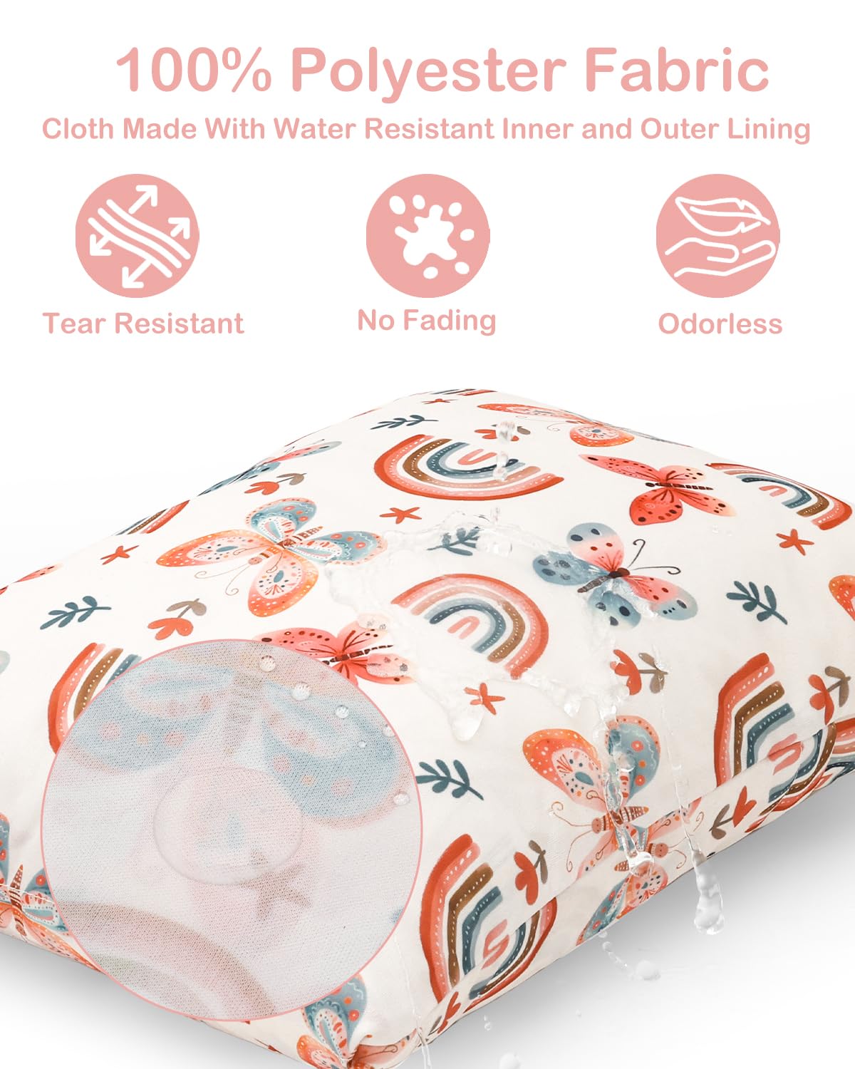 ALVA ALVABABY 3pcs Baby Cloth Diaper Wet/Dry Bags|Waterproof Reusable with Two Pockets|Travel, Beach, Pool, Daycare, Soiled Baby Items,Yoga,Gym Bag for Swimsuits or Wet Clothes 3L-ZM09 - Colors A