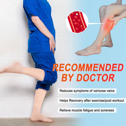 4 Pairs Compression Socks for Women Circulation-Best Support for Nurses,Running,Athletic,Travel