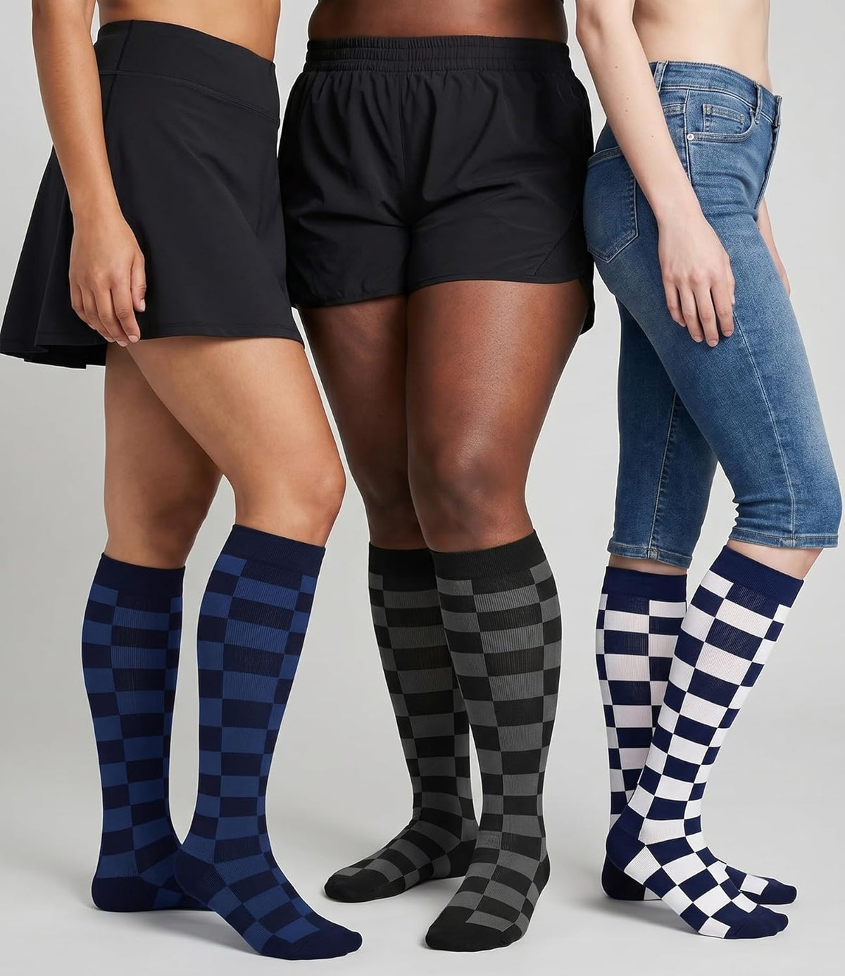 FuelMeFoot 3 Pack Copper Compression Socks - Compression Socks Women & Men Circulation - Best for Medical,Running,Athletic