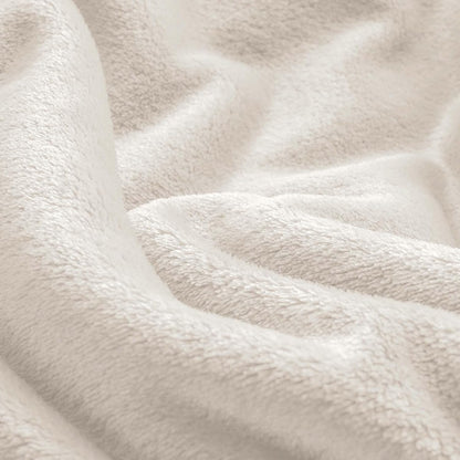 Fleece Blanket Soft Plush Throw for Couch Black 50"x60" - Colors A