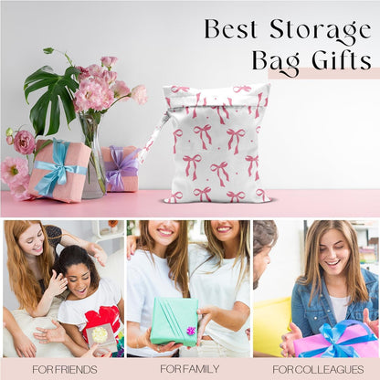 Wet Bag, Wet Dry Bag, Wet Bag for Swimsuit, Travel, Beach, Pool, Diapers, Dirty Yoga Gym Clothes, Toiletries, Makeup Bag, Daycare Soiled Items, Waterproof Reusable Boho Heart