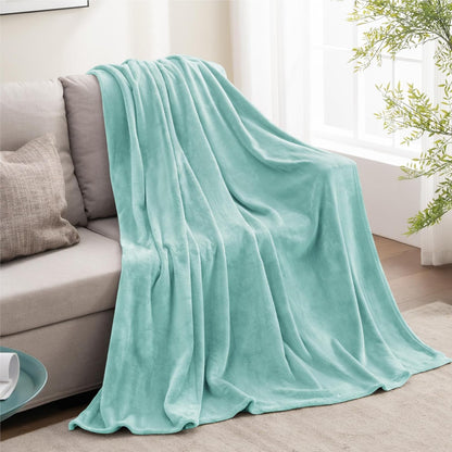 BEDELITE Fleece Blanket Black Throw Blankets for Couch & Bed, Luxury Plush Cozy Fuzzy Blanket 50x60 inches, Super Soft Warm Lightweight Throw Blanket for Travel Camping - Colors B