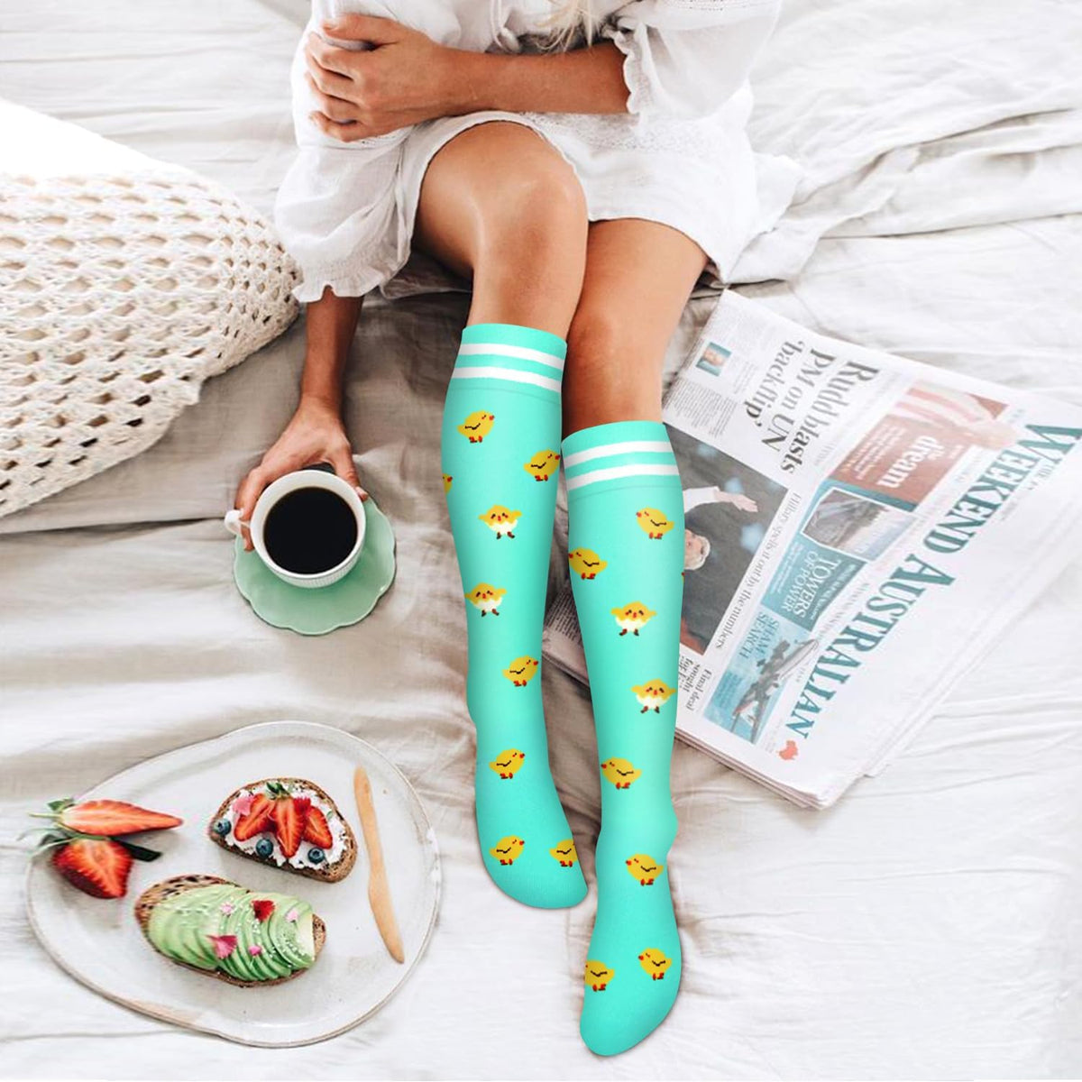 6 Pack Copper Compression Socks for Women and Men Circulation-Best Support for Medical,Running,Nursing,Athletic - Colors B