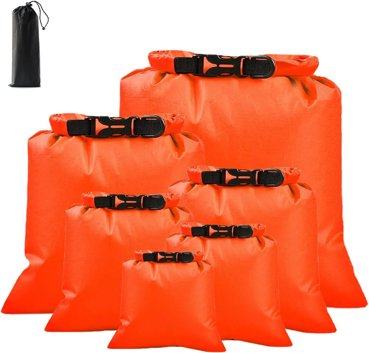 Dry Bags Waterproof, Lightweight Dry Bags for Kayaking Waterproof，Outdoor Waterproof Bag for Kayaking Hiking Boating Camping