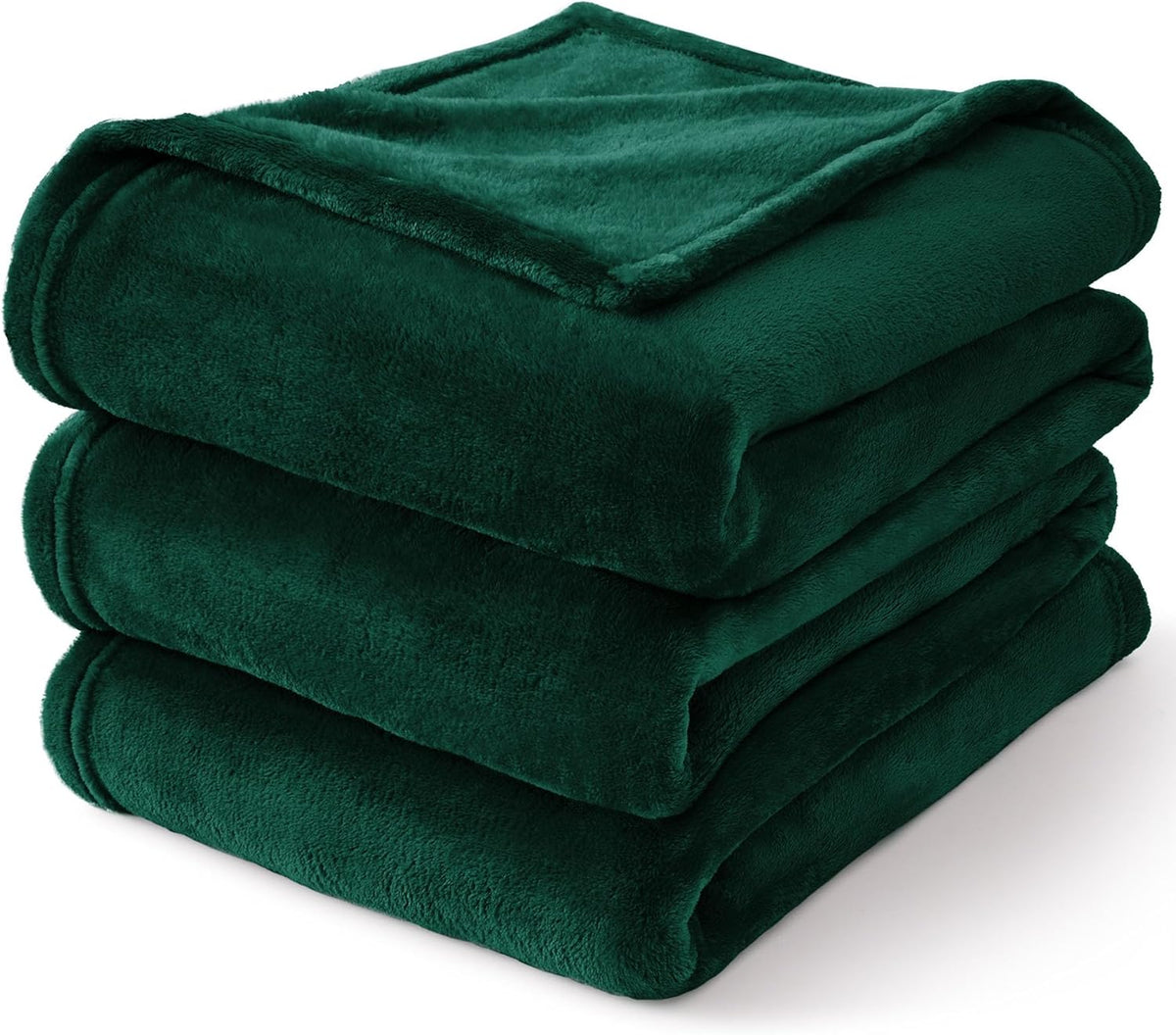 BEDELITE Fleece Blanket Black Throw Blankets for Couch & Bed, Luxury Plush Cozy Fuzzy Blanket 50x60 inches, Super Soft Warm Lightweight Throw Blanket for Travel Camping - Colors B