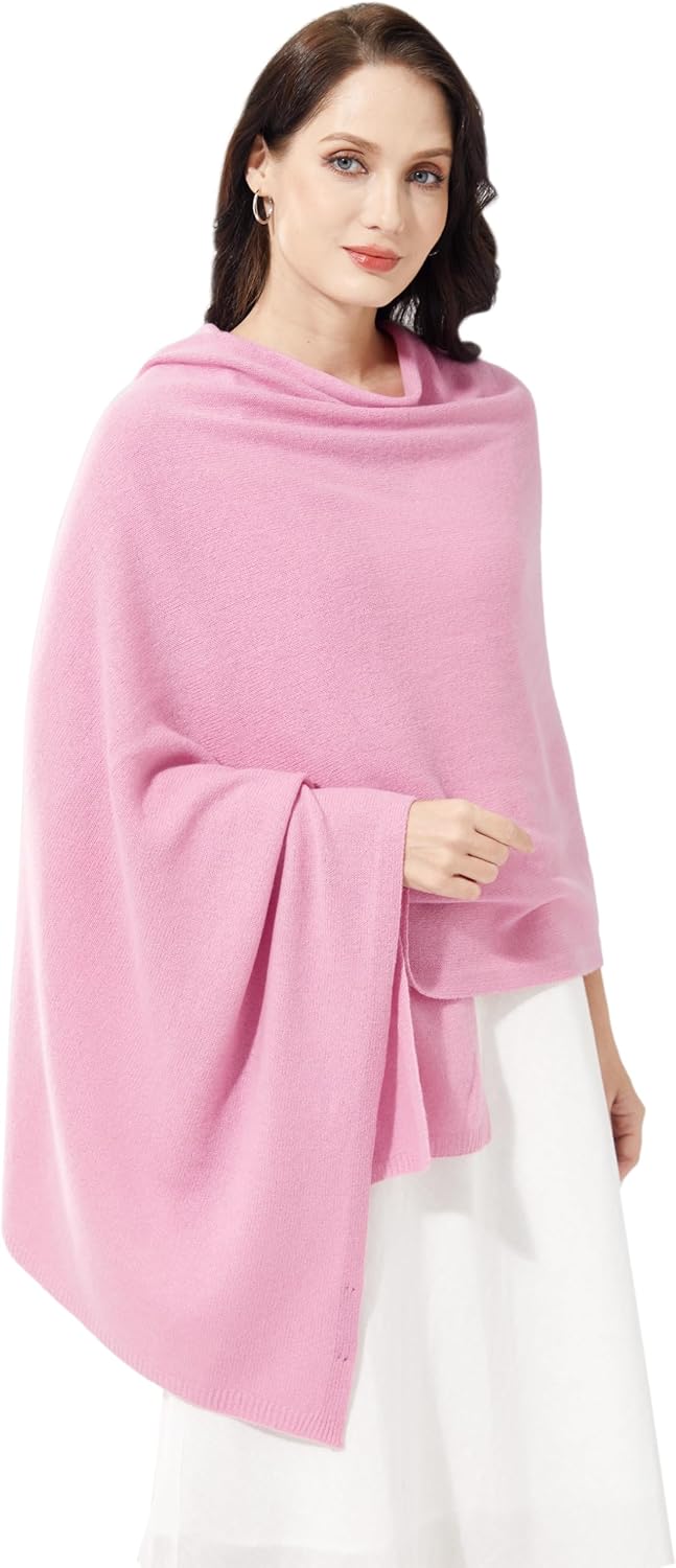 Soft Cashmere Blend Wrap Chic Scarf Stole for Women Wayfarer Travel Extra Large 87"x28" - Colors B