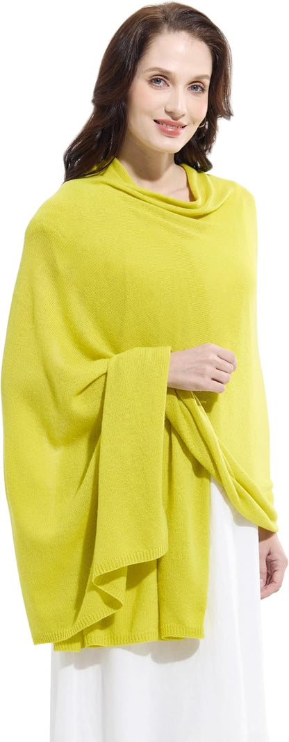 Soft Cashmere Blend Wrap Chic Scarf Stole for Women Wayfarer Travel Extra Large 87"x28" - Colors B