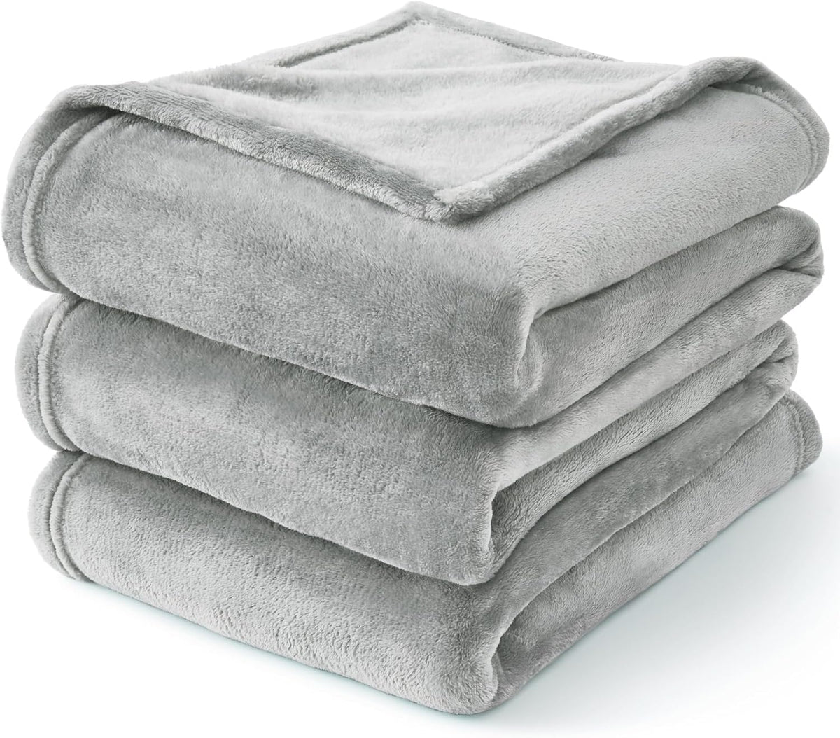 BEDELITE Fleece Blanket Black Throw Blankets for Couch & Bed, Luxury Plush Cozy Fuzzy Blanket 50x60 inches, Super Soft Warm Lightweight Throw Blanket for Travel Camping - Colors B
